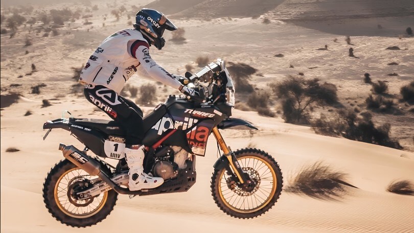 Africa Eco Race, Stage 11: Cerutti e l'Aprilia trionfano sul filo dei secondi!