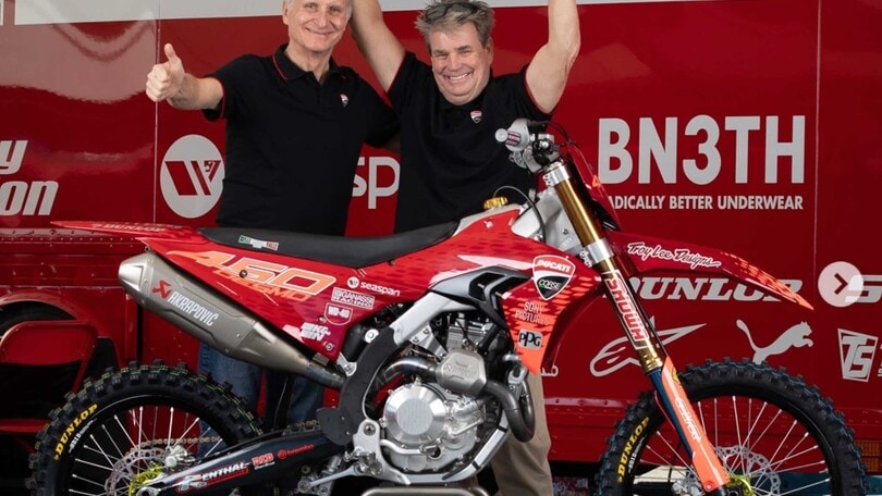 Ducati e Troy Lee insieme nel Supercross