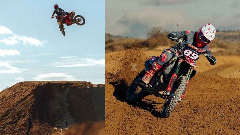 Jorge Martin allenamento nel "fango" del cross