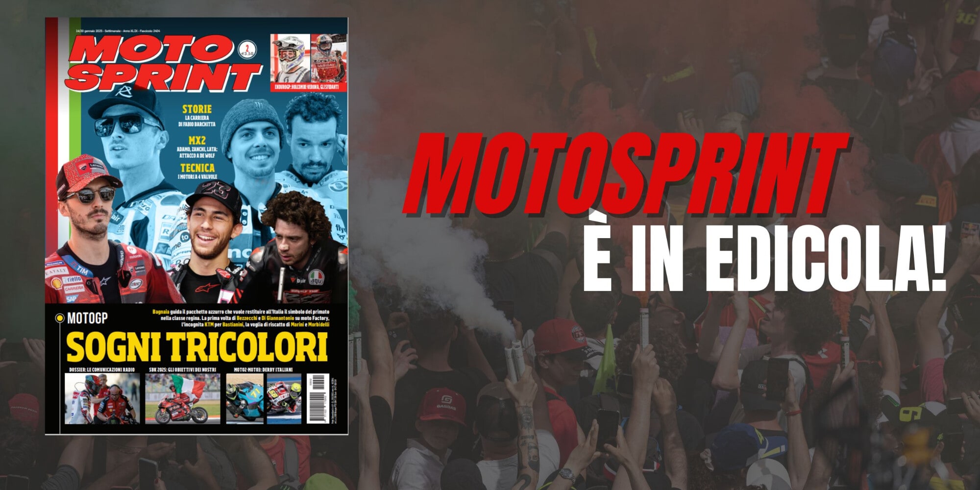 Motosprint è in edicola!