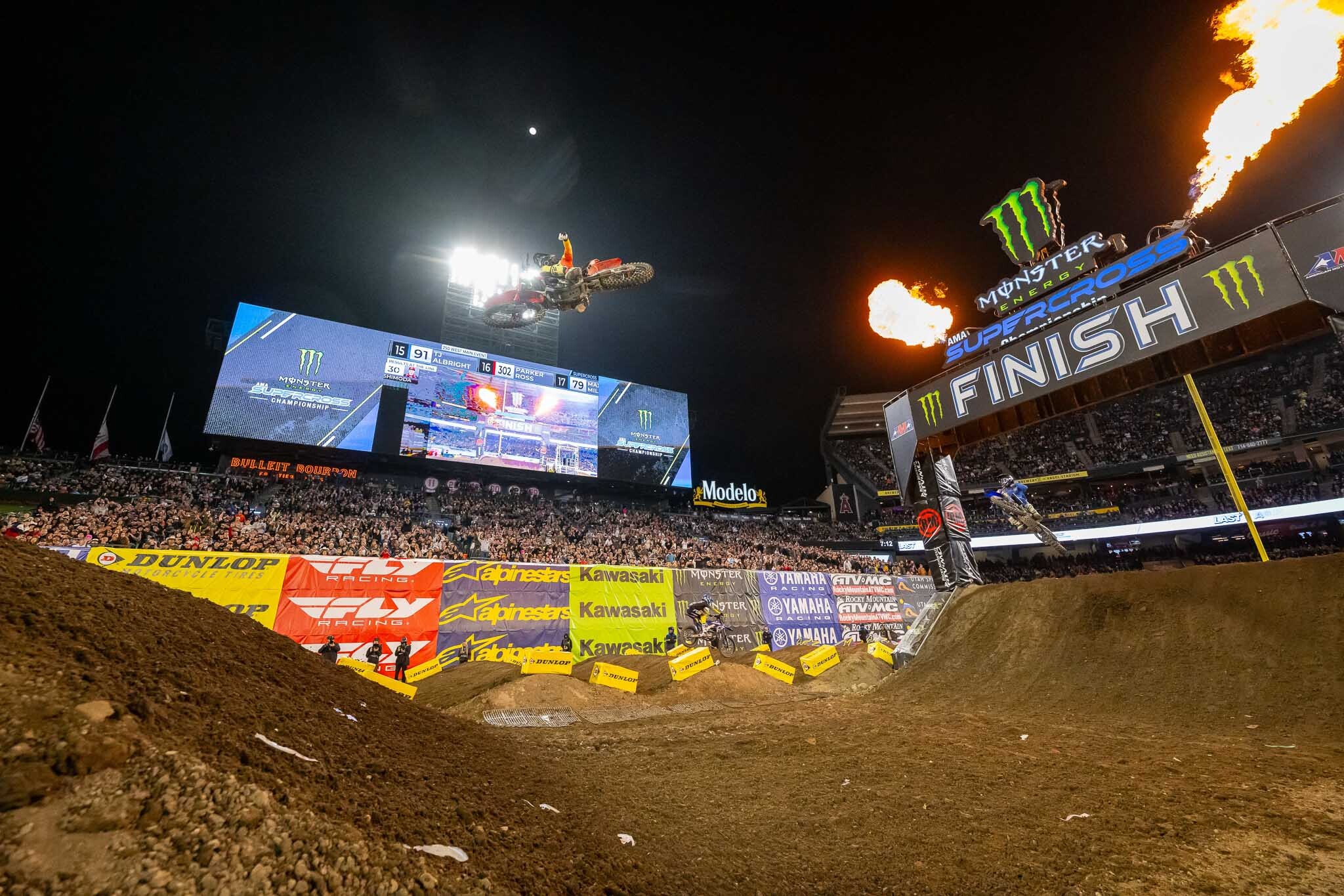 Supercross: le dichiarazioni dei protagonisti di Anaheim 1