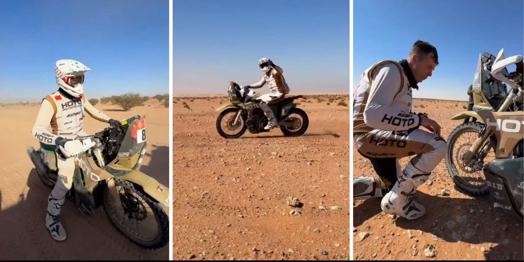 Dakar 2025, 130km senza forcella: l’impresa di Arunas Gelazninkas