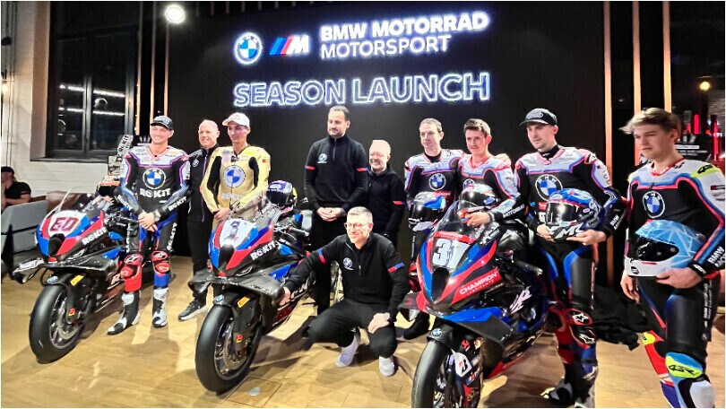 SBK: Presentato il team ufficiale BMW, obiettivo titolo iridato