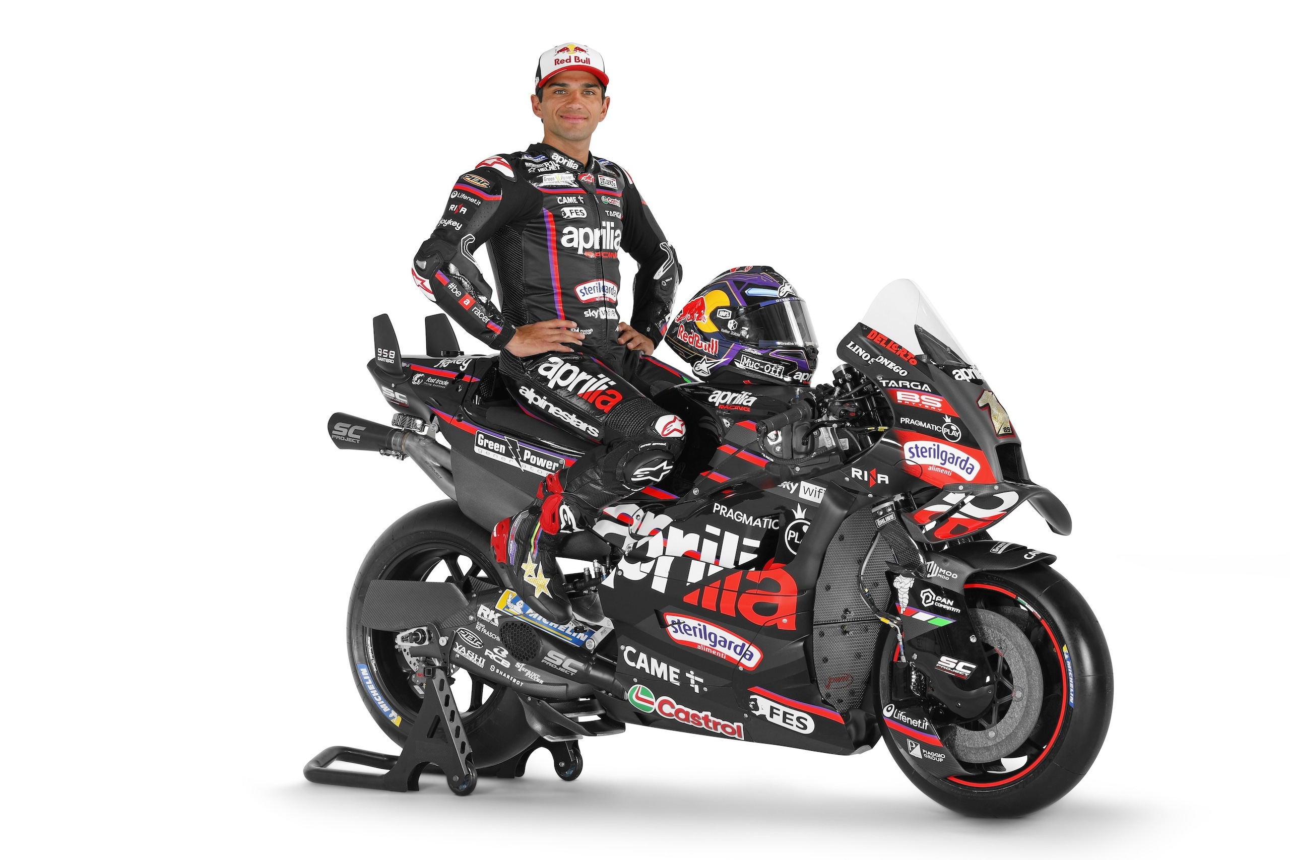 MotoGP: ecco l'Aprilia RS-GP di Jorge Martin e Marco Bezzecchi
