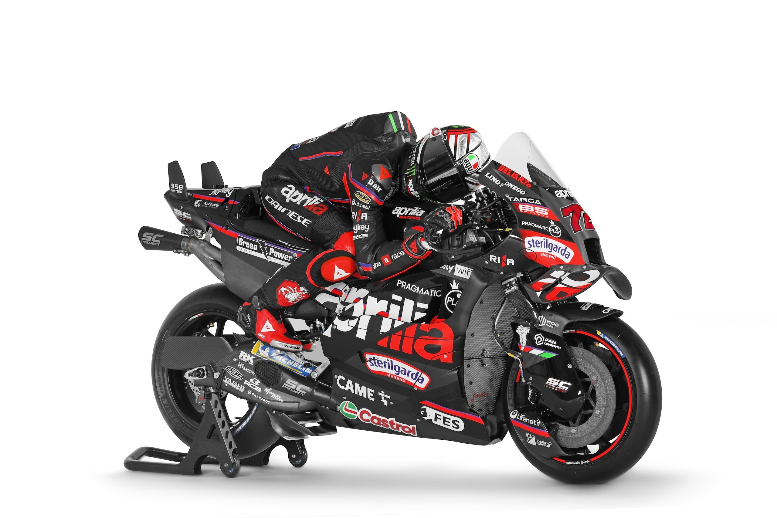 MotoGP: ecco l'Aprilia RS-GP di Jorge Martin e Marco Bezzecchi