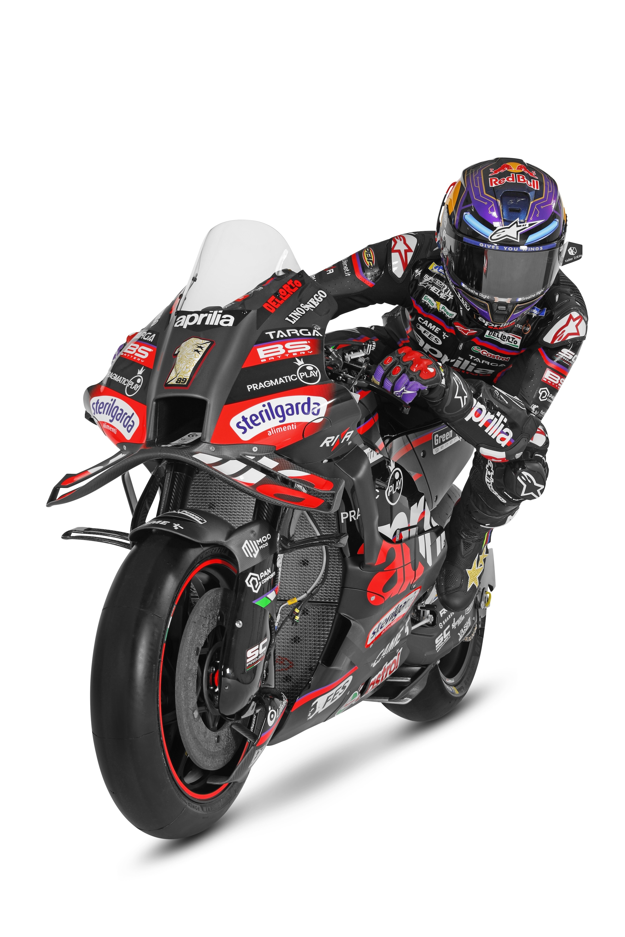 MotoGP: ecco l'Aprilia RS-GP di Jorge Martin e Marco Bezzecchi