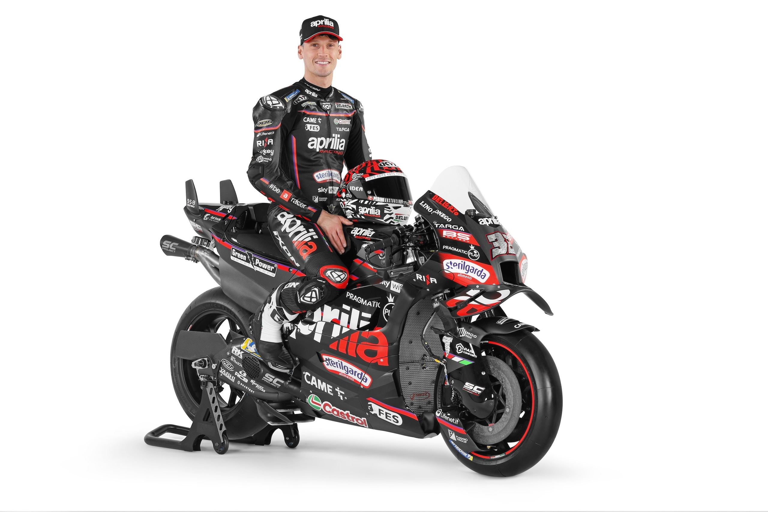 MotoGP: ecco l'Aprilia RS-GP di Jorge Martin e Marco Bezzecchi