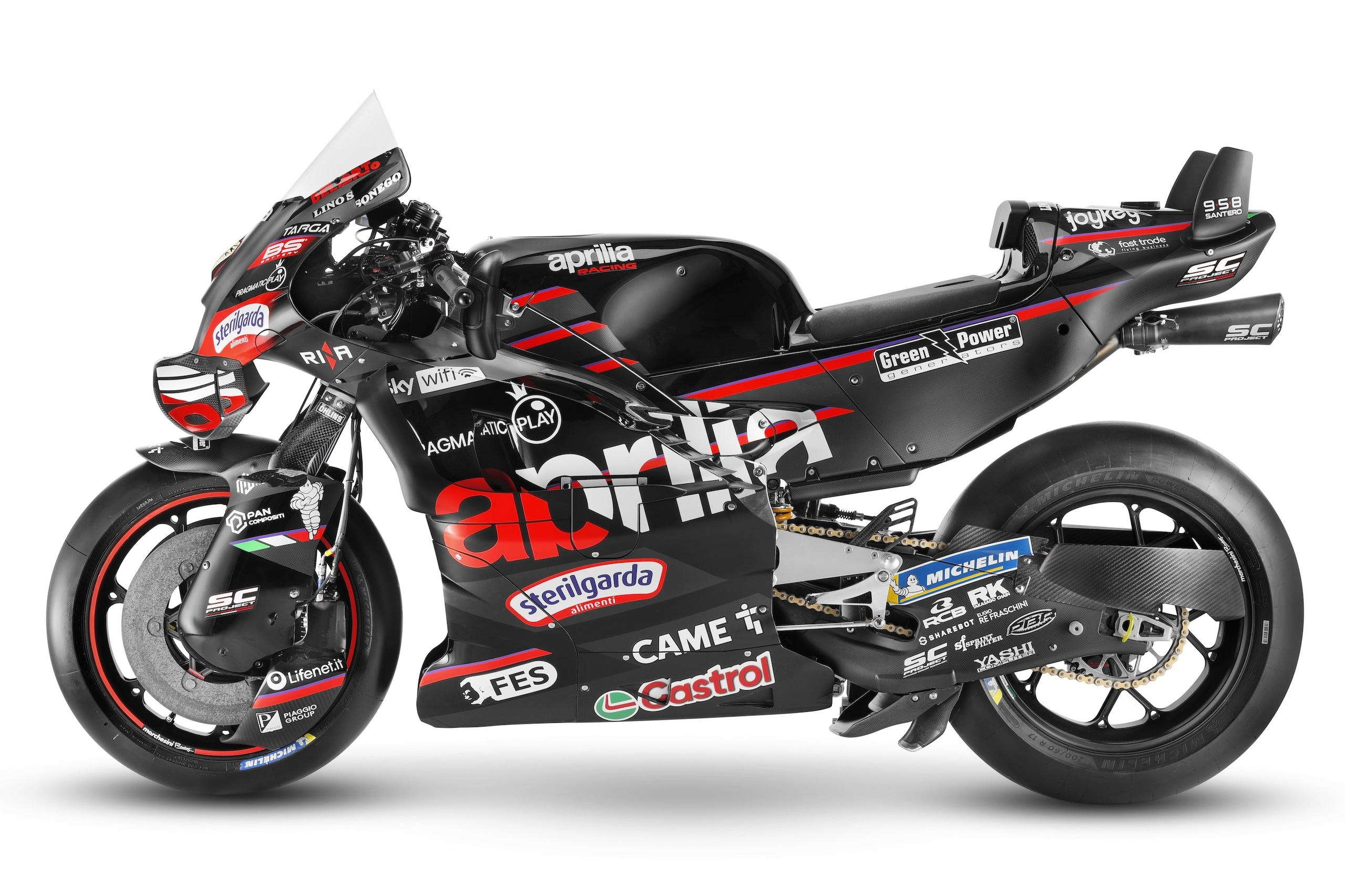 MotoGP: ecco l'Aprilia RS-GP di Jorge Martin e Marco Bezzecchi