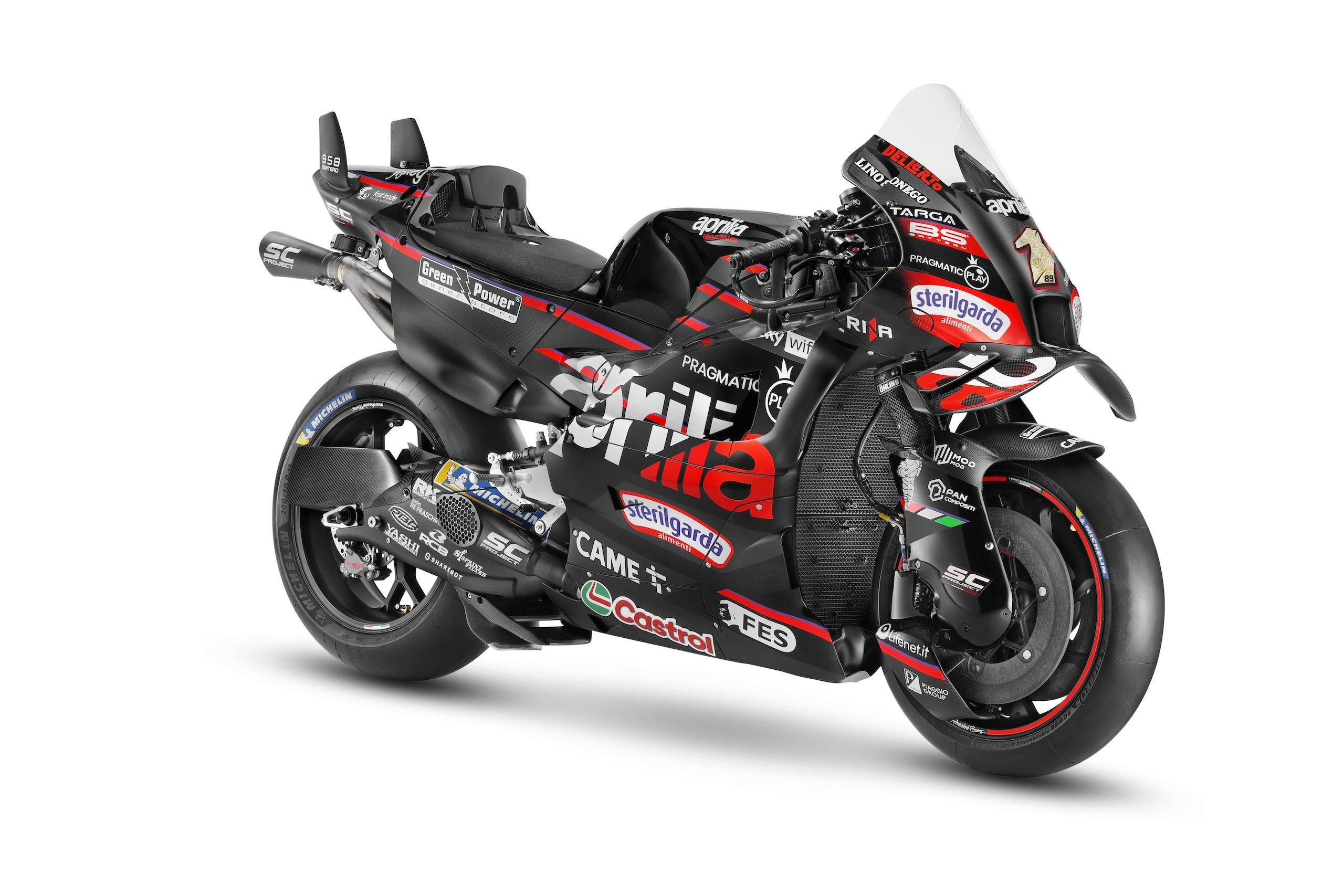MotoGP: ecco l'Aprilia RS-GP di Jorge Martin e Marco Bezzecchi