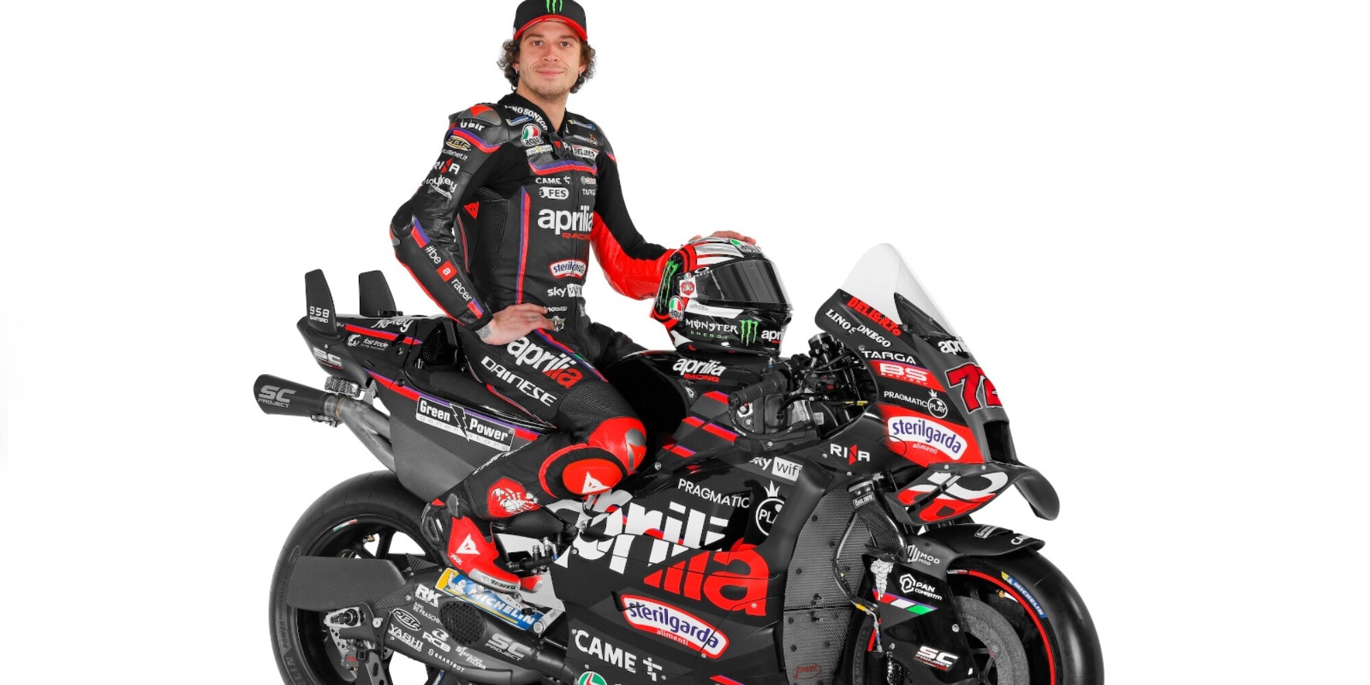 MotoGP, Bezzecchi: "Ho subito colto l'occasione Aprilia. Nel 2024 ho sofferto molto"