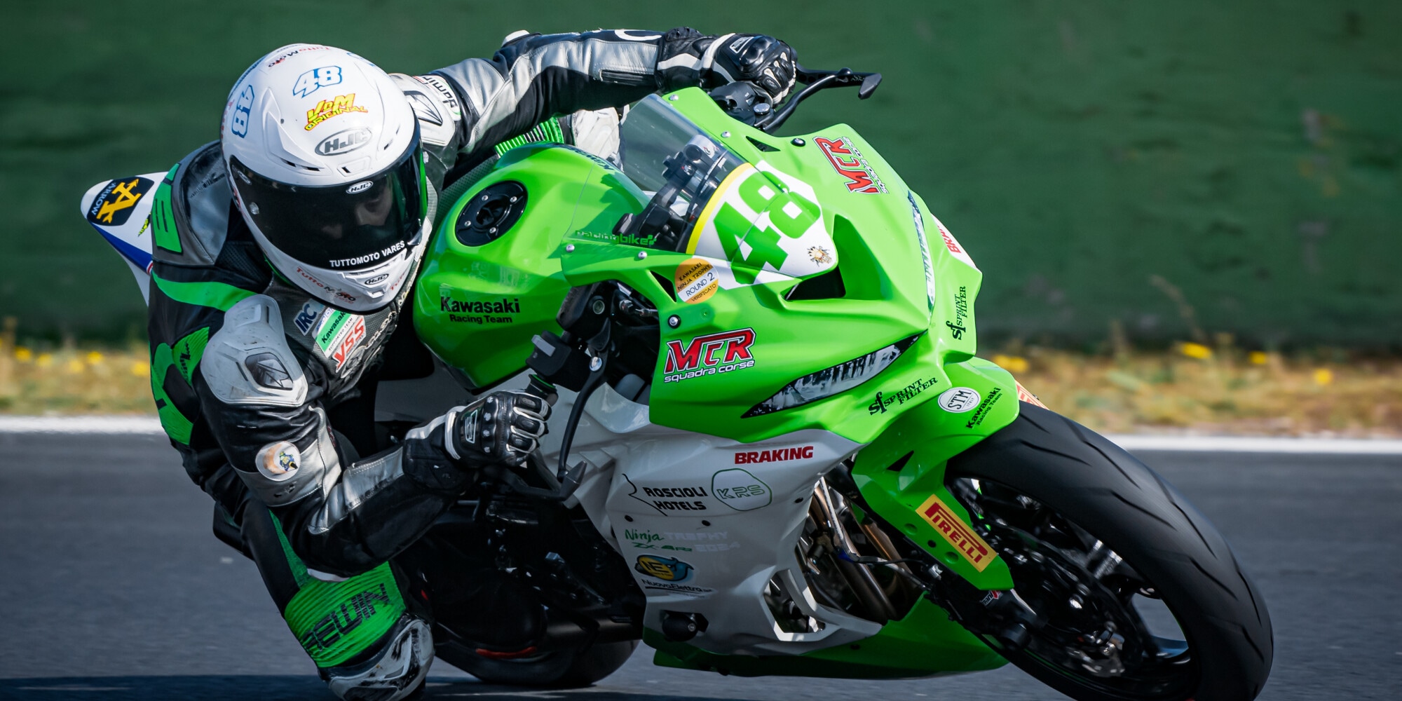 Kawasaki Ninja Trophy ZX-4RR, la cavalcata di Thomas Brianti