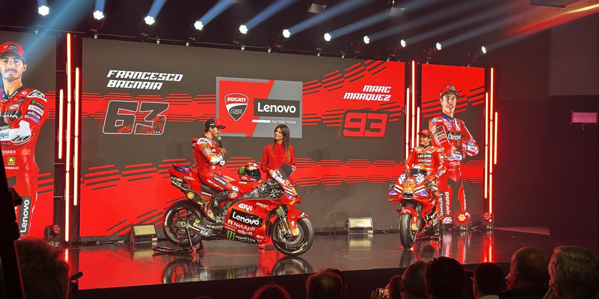 MotoGP, il dream team è servito: ecco le GP25 di Bagnaia e Marquez