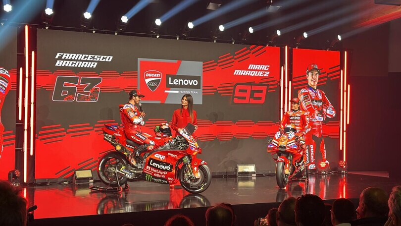MotoGP, il dream team è servito: ecco le GP25 di Bagnaia e Marquez