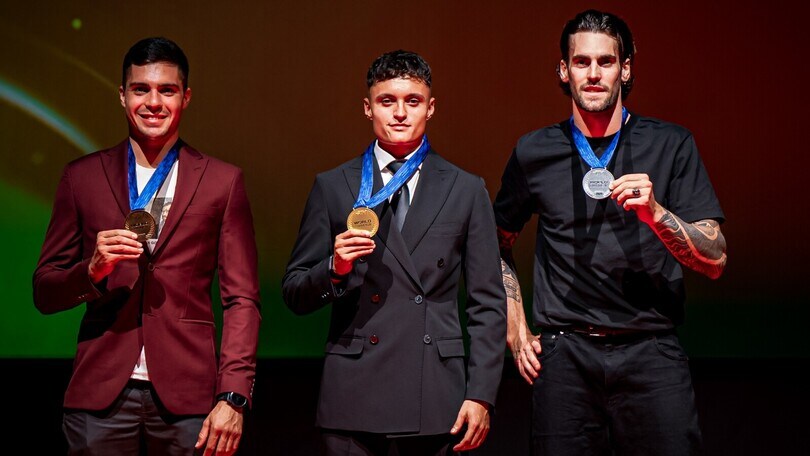 La SSP “italiana" sfila ai Caschi D’Oro: Manzi e Montella tra i premiati