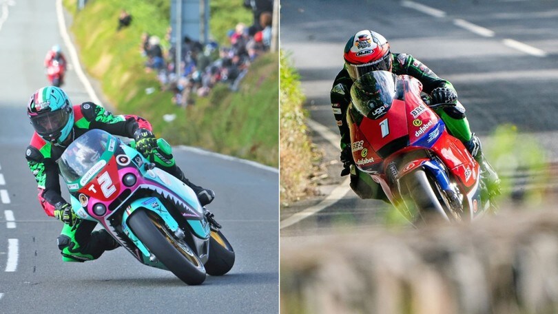 Dall'Isola di Man... al palco: Majola e Bottalico premiati ai Caschi d'Oro