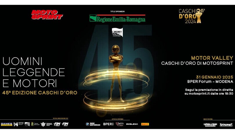 Tutto pronto per i Caschi D’oro Motosprint 2024