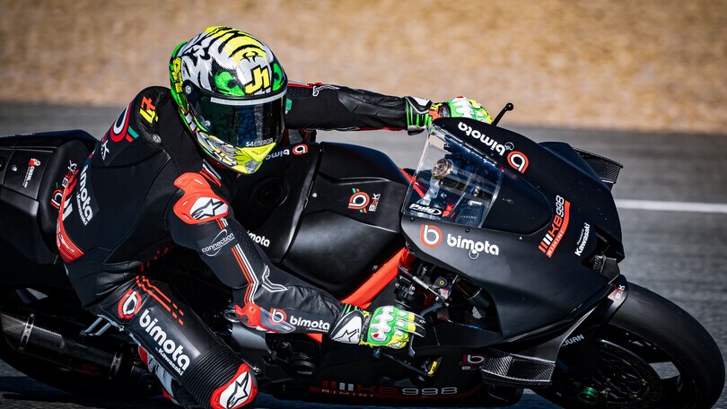 Test Jerez, Bassani: “Ho sofferto il vento, mi ha dato abbastanza fastidio”