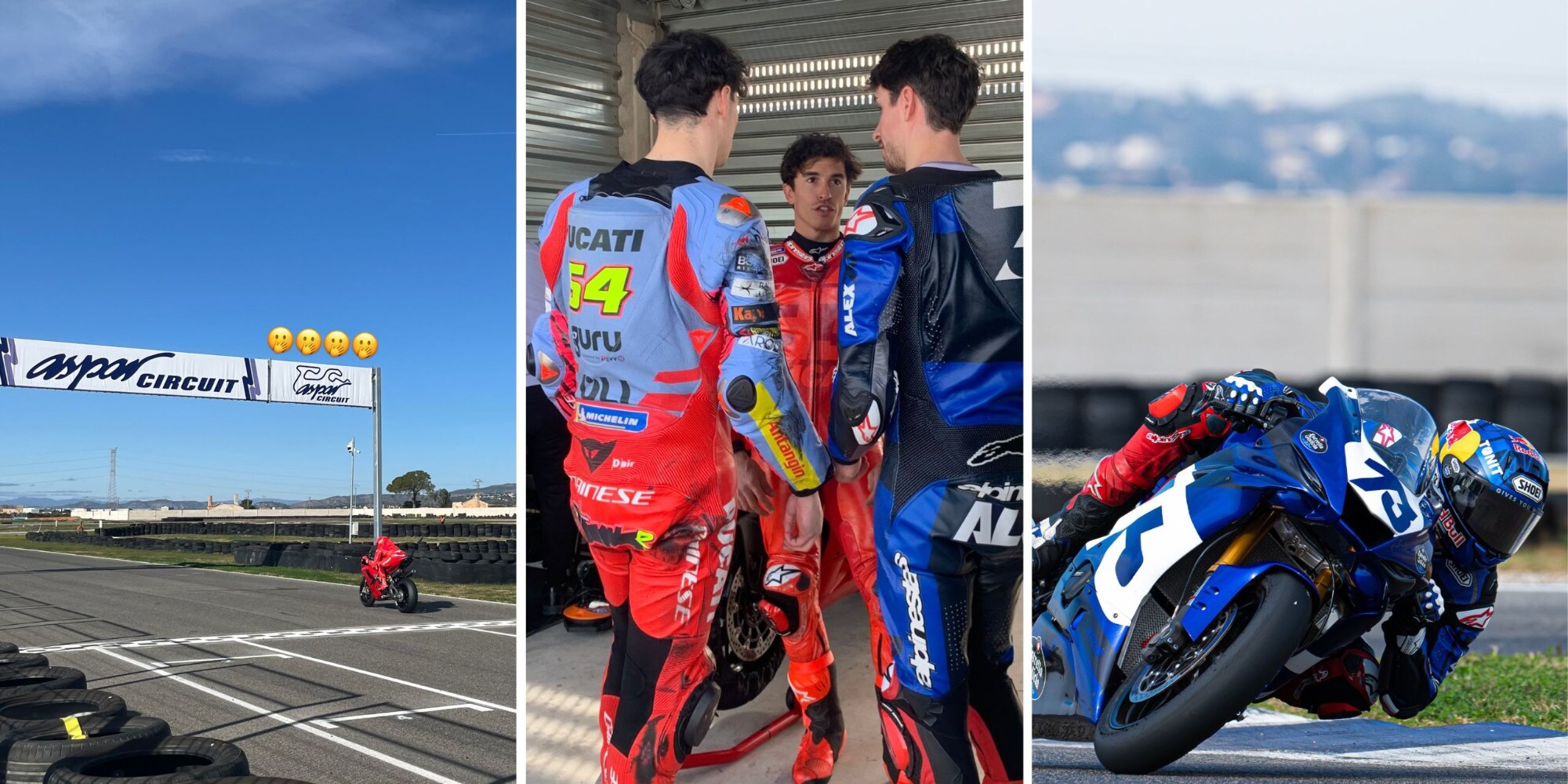 MotoGP 2025, quanti fenomeni al circuito Aspar: i fratelli Marquez e non solo