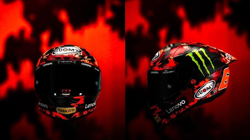 SPOILER - Il casco che Bagnaia userà nella stagione MotoGP 2025