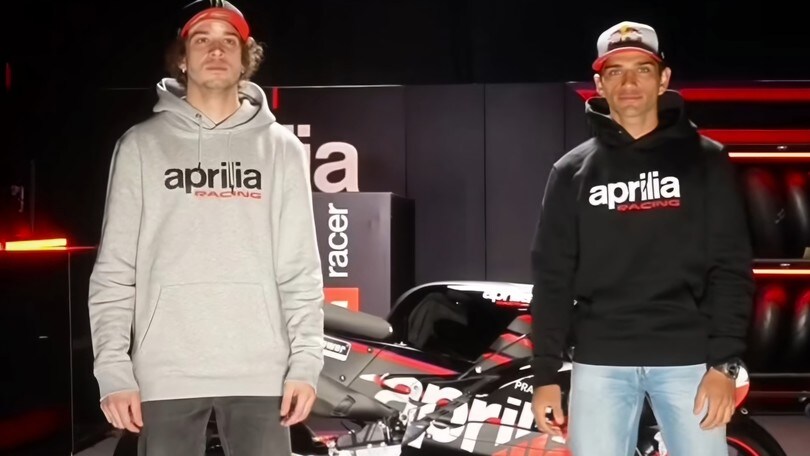 MotoGP, il discorso di Bezzecchi e Martin ai lavoratori Aprilia