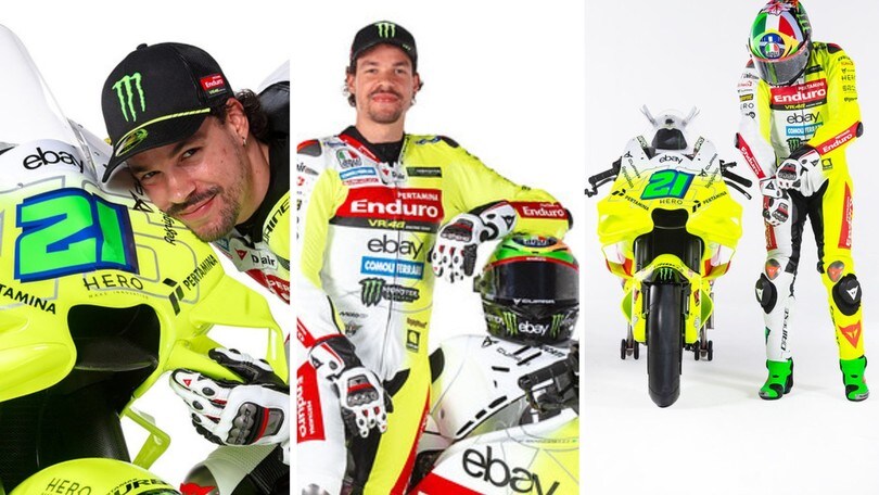 MotoGP, Franco Morbidelli e la sua nuova Ducati VR46