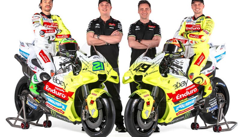 MotoGP, Uccio e Pablo Nieto alla presentazione VR46