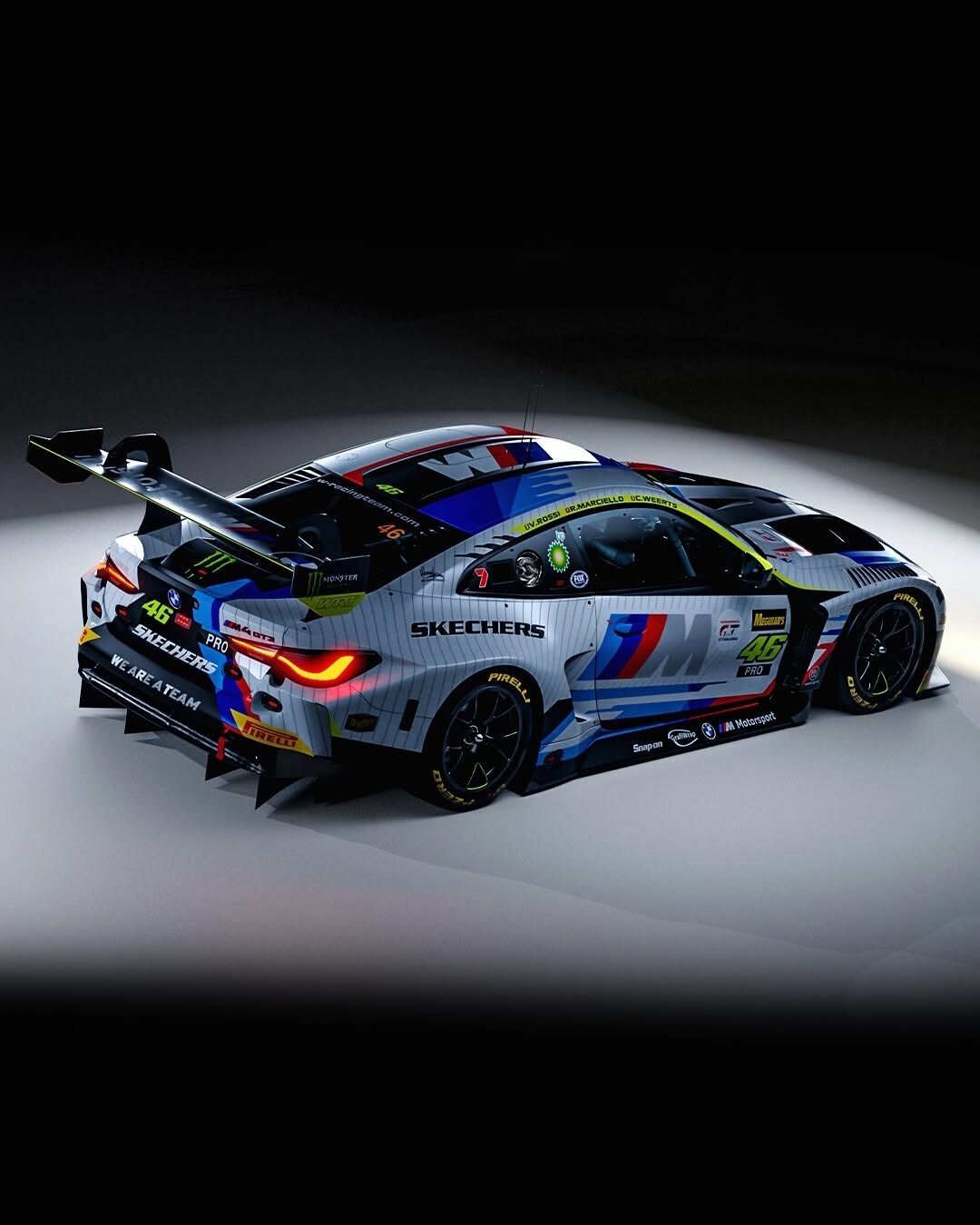 Valentino Rossi, svelata la livrea per la 12 Ore di Bathurst