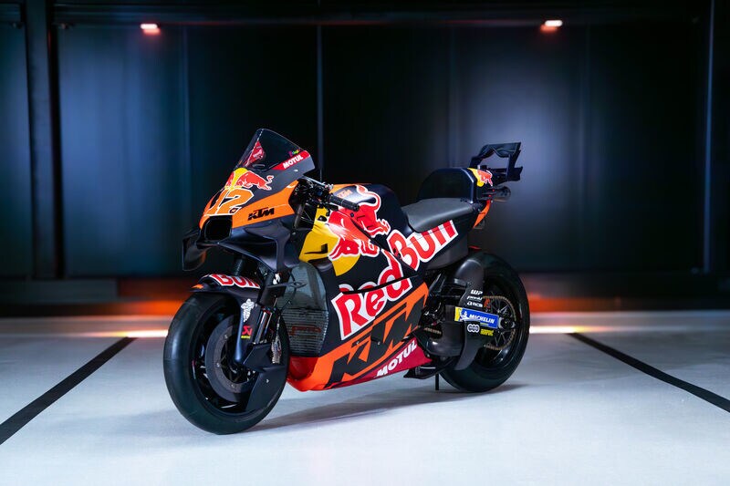 La KTM RC16 di Vinales