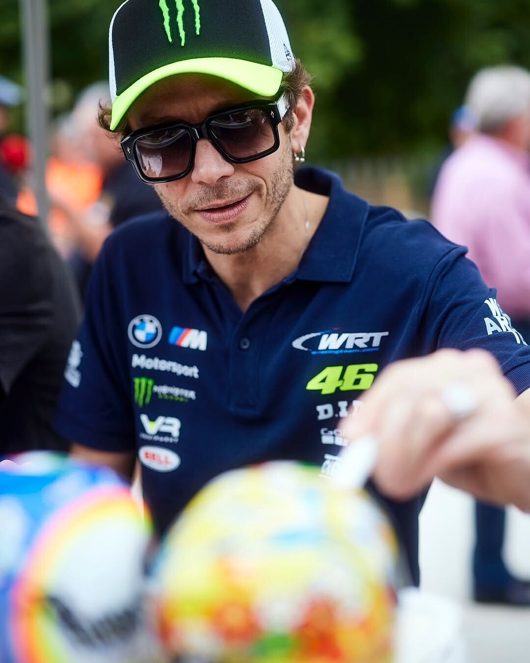 Valentino Rossi a Mount Panorama per la prima gara in auto dell'anno