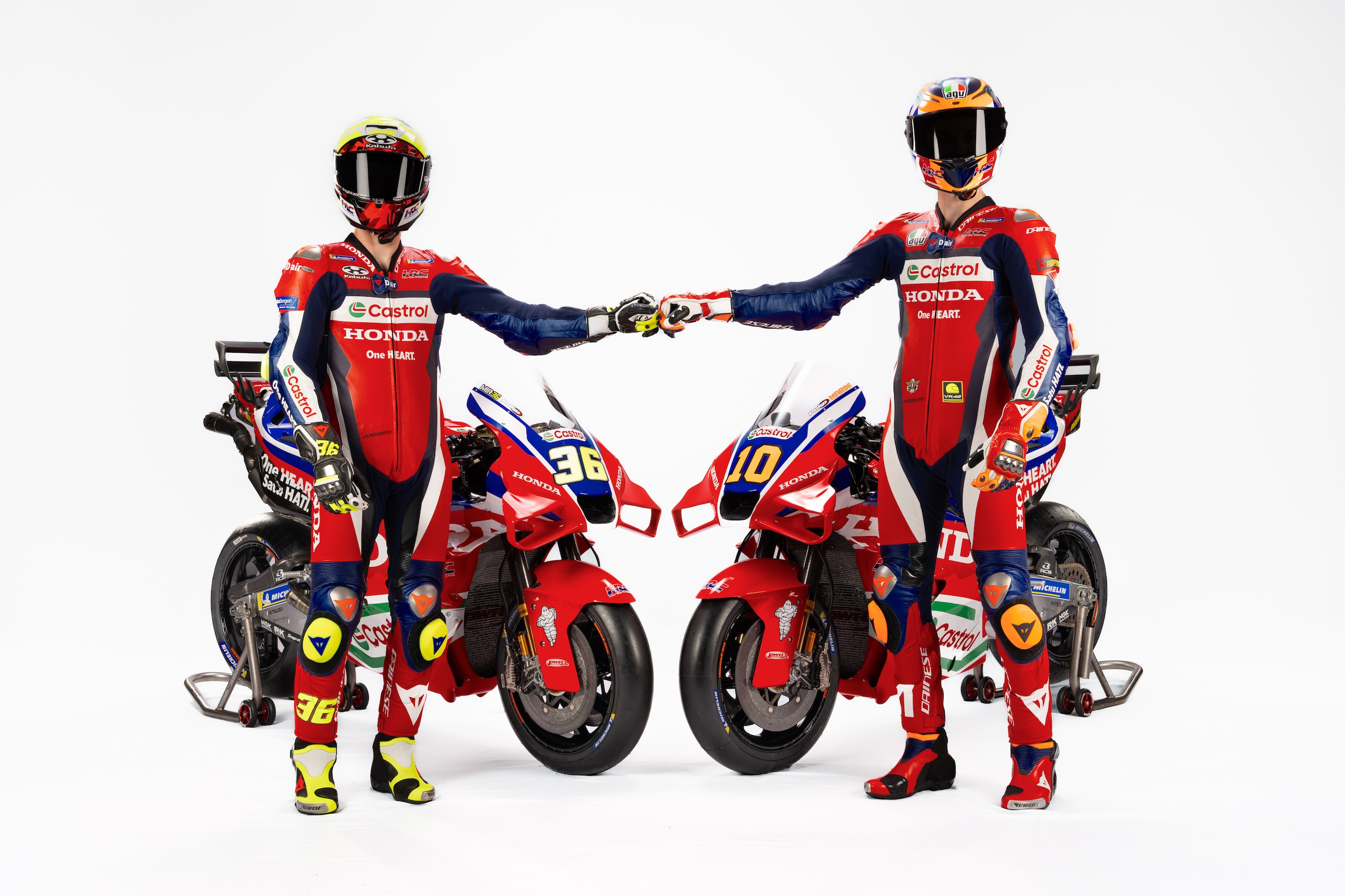 MotoGP: presentata la Honda di Mir e Marini