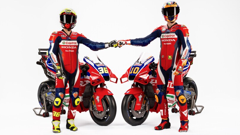 MotoGP: presentata la Honda di Mir e Marini