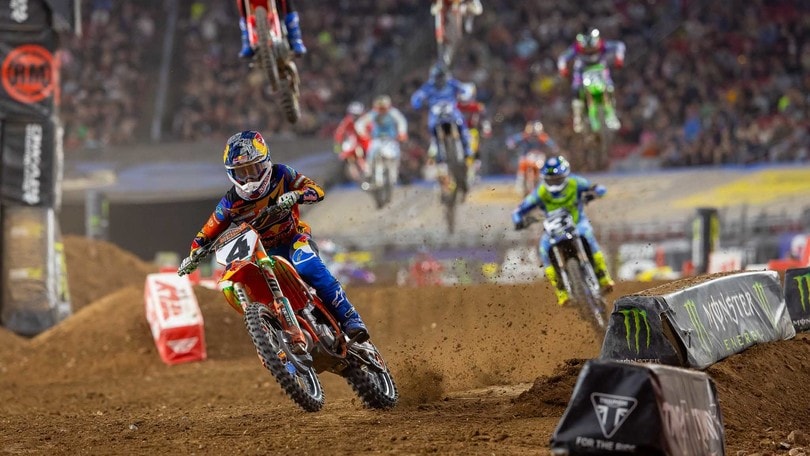 Supercross: Sexton vince, allarme rosso per Jett Lawrence