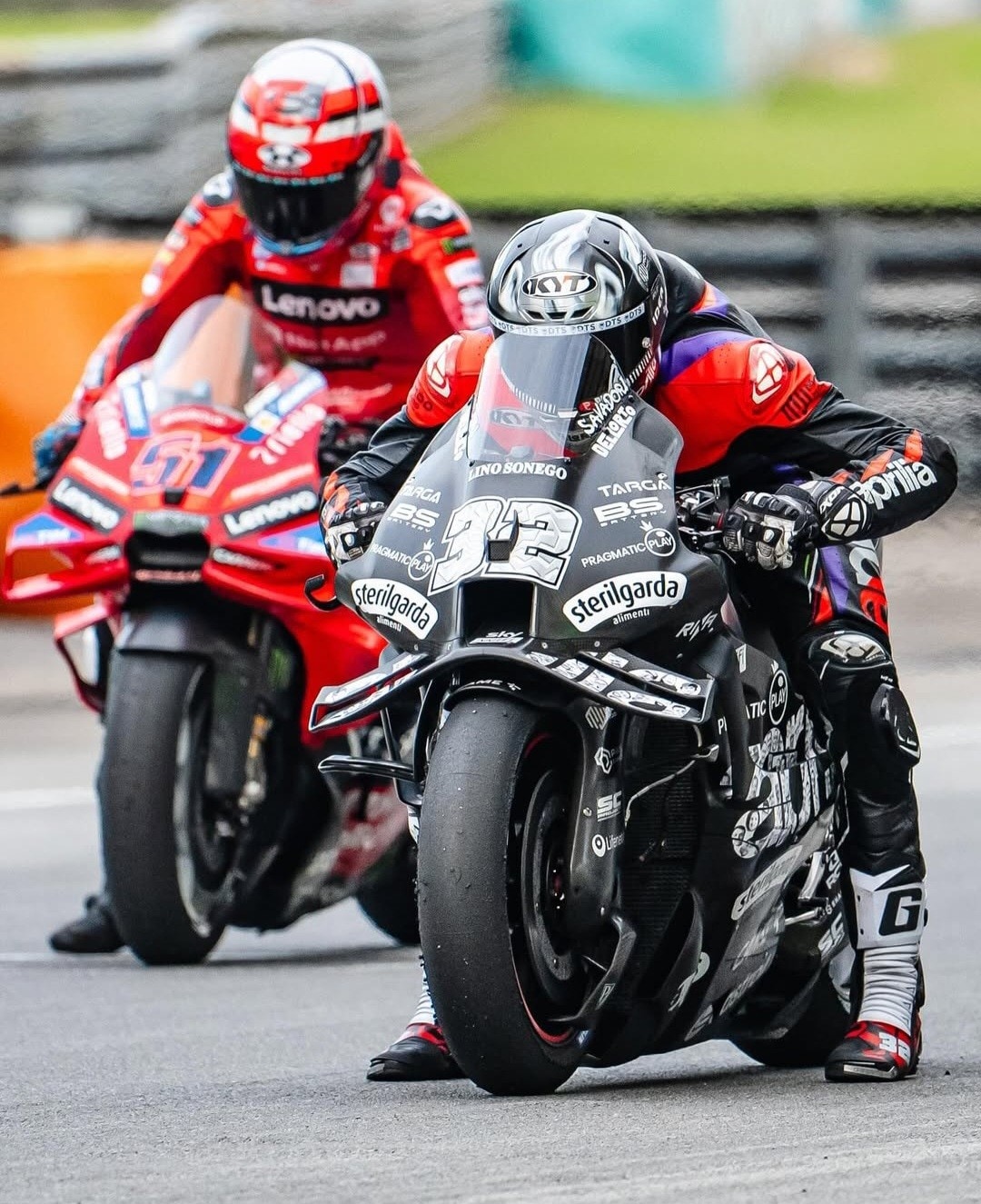 MotoGP test: la particolare livrea Aprilia per il lavoro invernale del 2025