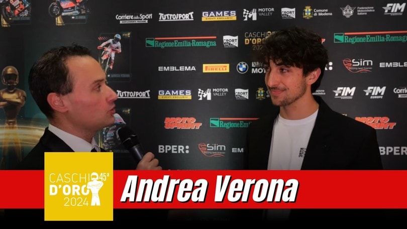 Caschi d'Oro 2024, l'intervista a Andrea Verona