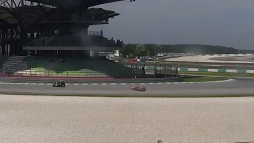 Test Sepang, Pecco finisce nella ghiaia: ecco l'errore di Bagnaia