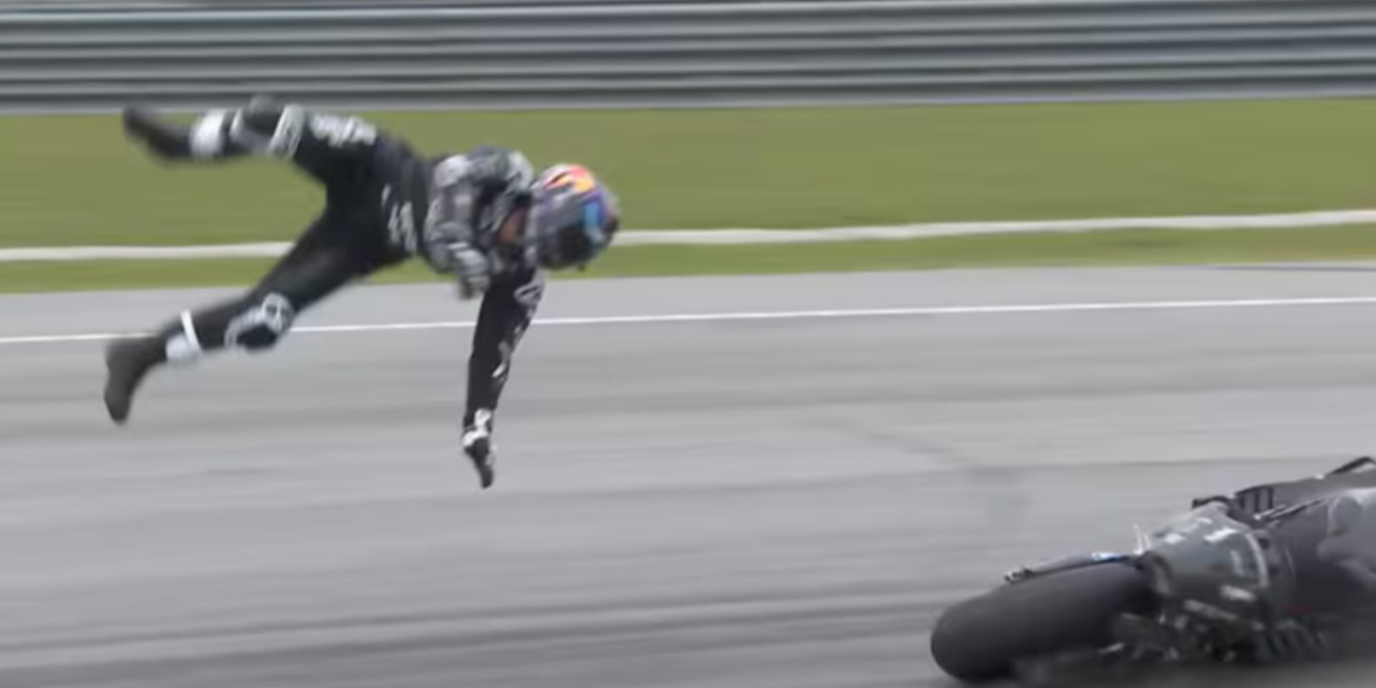 MotoGP Test Sepang, caduta Jorge Martin: Michelin nega ogni accusa