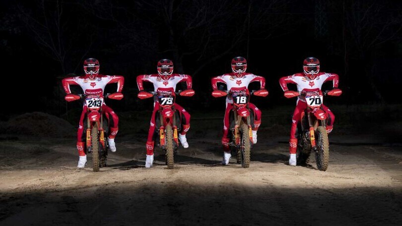 MXGP: HRC svela i suoi 4 assi