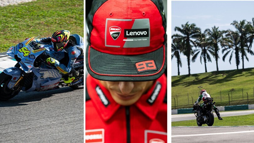 MotoGP Test Sepang 2025, tutte le foto del Day 3