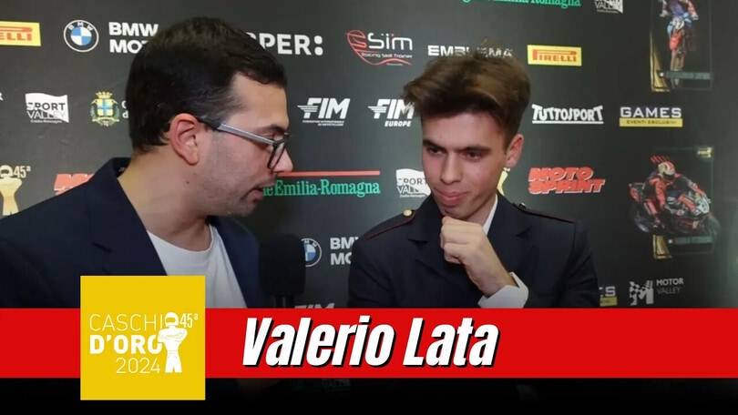 Caschi d'Oro 2024, l'intervista a Valerio Lata