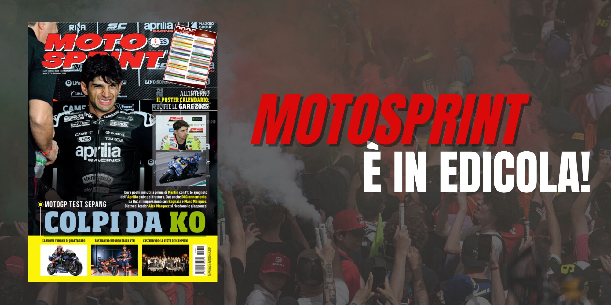 Motosprint è in edicola!
