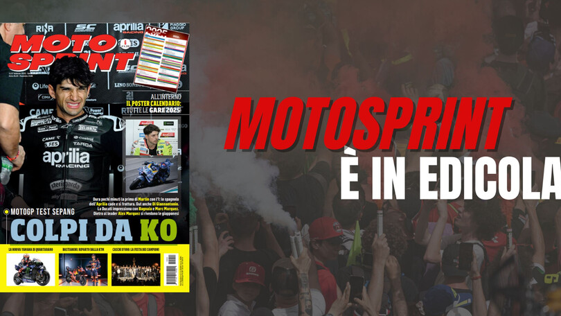 Motosprint è in edicola!