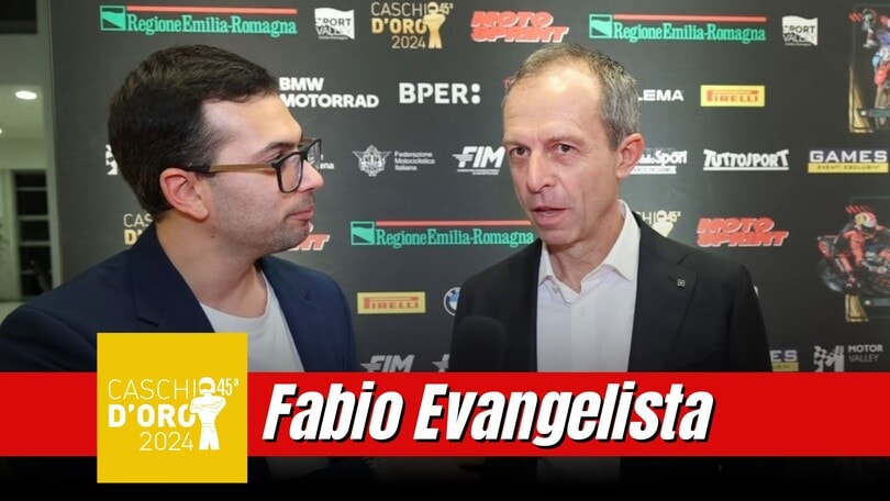 Caschi d'Oro 2024, l'intervista a Fabio Evangelista
