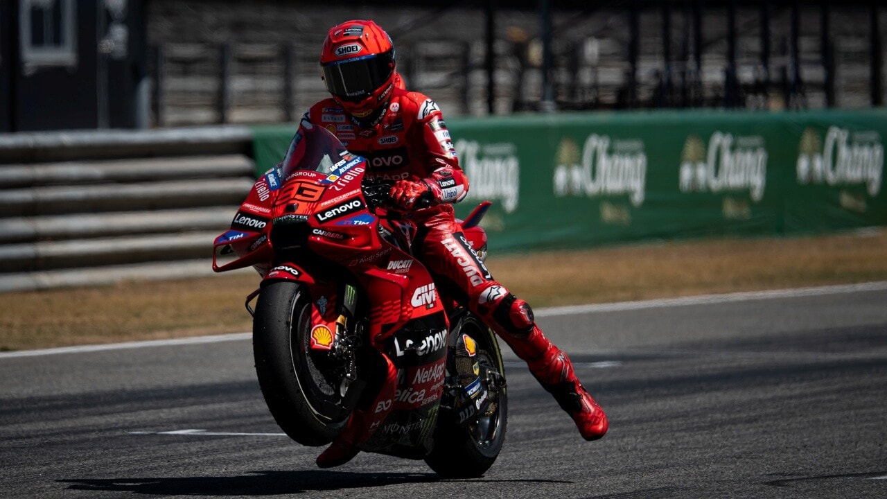 Ecco il vero Marc Marquez, al comando dei test MotoGP di Buriram