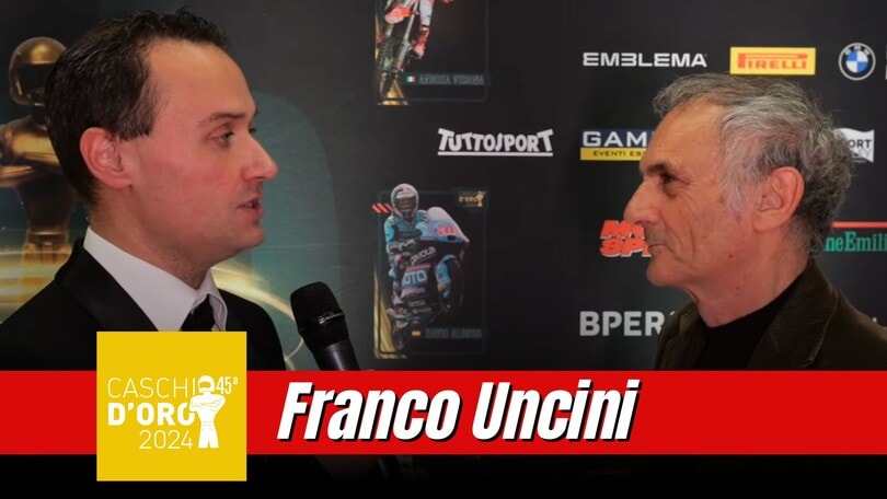 Caschi d'Oro 2024, l'intervista a Franco Uncini