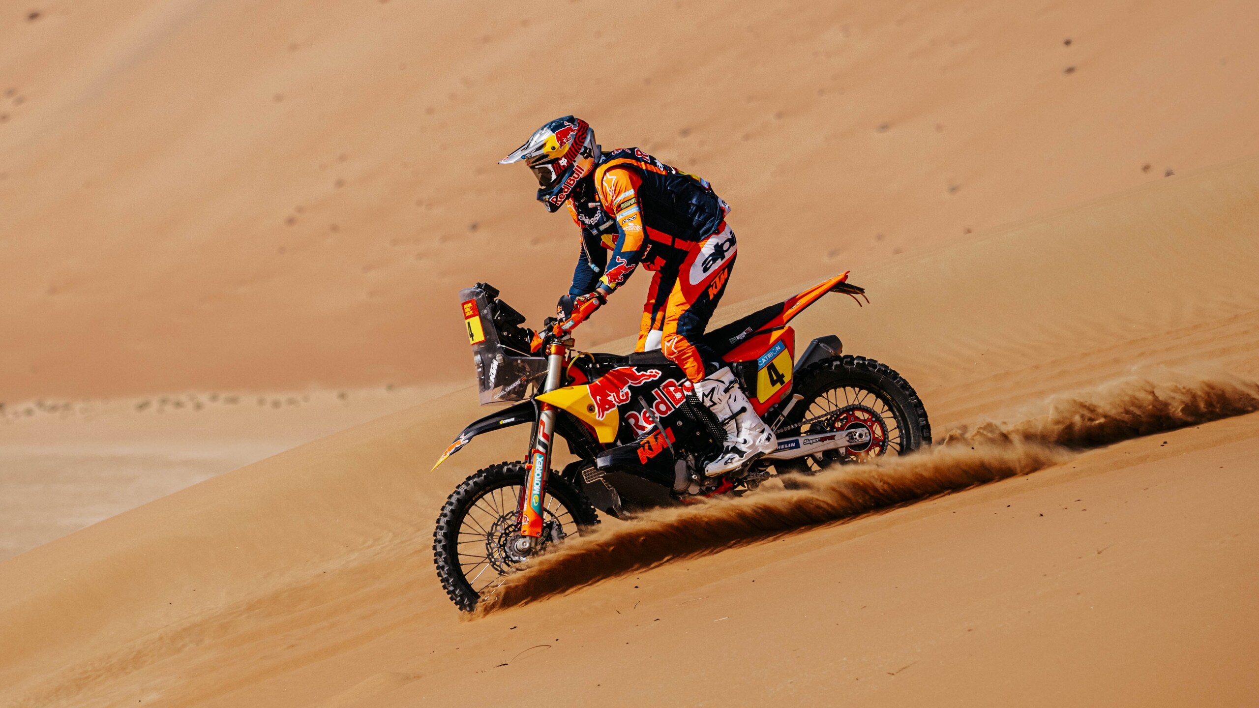 KTM punta sui rally: tre moto ufficiali all'Abu Dhabi Desert Challenge