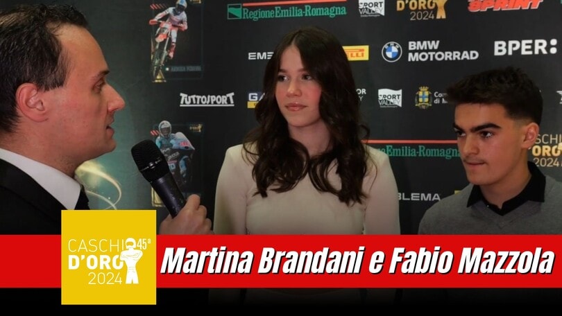 Caschi d'Oro 2024, l'intervista a Brandani e Mazzola