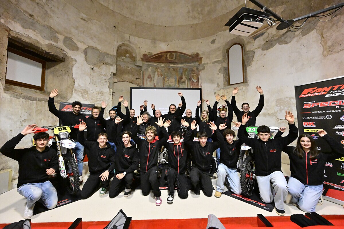 PRESENTATO IL FANTIC FACTORY RACING ENDURO TEAM SPECIA 2025