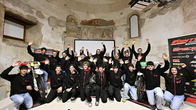 PRESENTATO IL FANTIC FACTORY RACING ENDURO TEAM SPECIA 2025