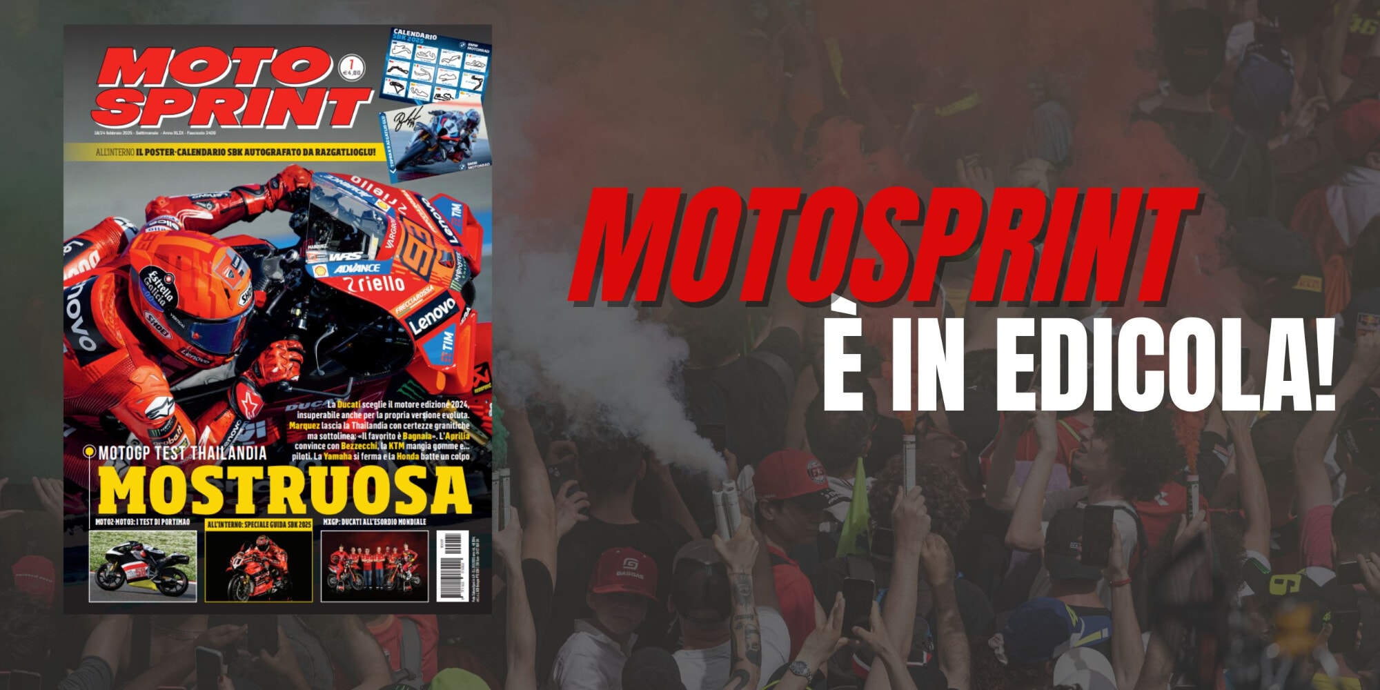 Motosprint è in edicola!