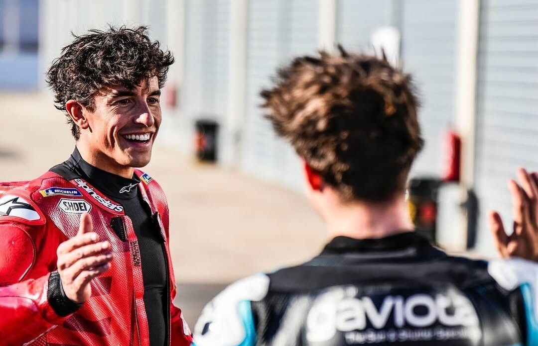 MotoGP, gli auguri di David Alonso al suo idolo Marc Marquez via Instagram